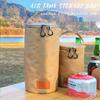 Outdoor Portable Camping Lantern and Gas Canister Storage Bag