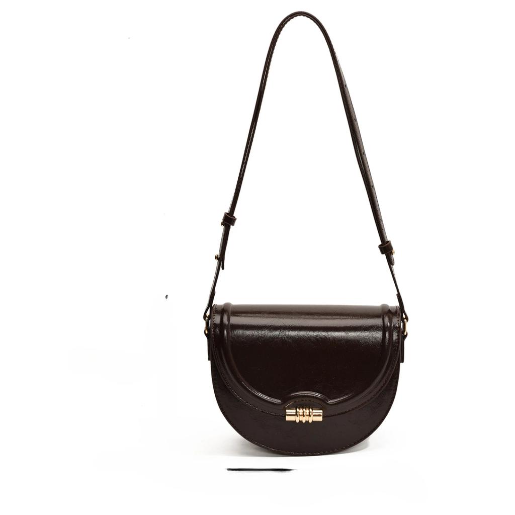 Luxury High Quality Fashion Solid Zipper Hasp Pu Shoulder Bags Women  Hot Sale Versatile Commuter Handbags Bags Ladies