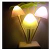 Led Night Light Built In Sensitive Light Sensor Creative Water Plants Lotus Leaf Light Control Lamp