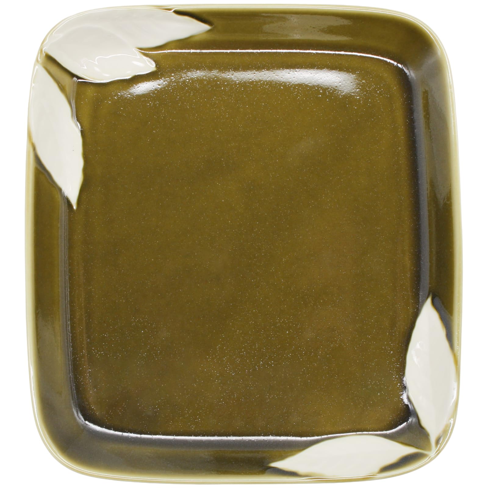 

Aito Seisakusho Прямоугольная Микроволновая печь и Посудомоечная машина Темная 19 x 21 Мино Сделано в Номер продукта 111206 Тарелка Konoha , Безопасная, Зеленая, L, Прибл.. см, Товар, темно-зеленого