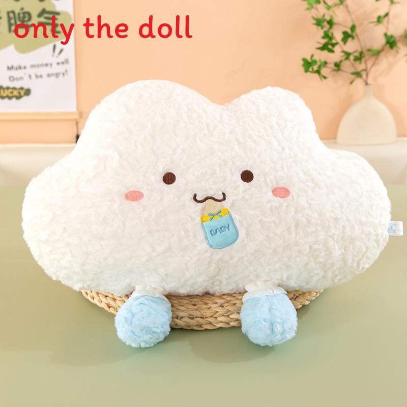 Modern Minimalist Cloud Plush Pillow For Living Room Decor With Pp Cotton Filling