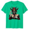 Jester Dark Clown Horror Unisexs Tshirt Ace Clubs Card