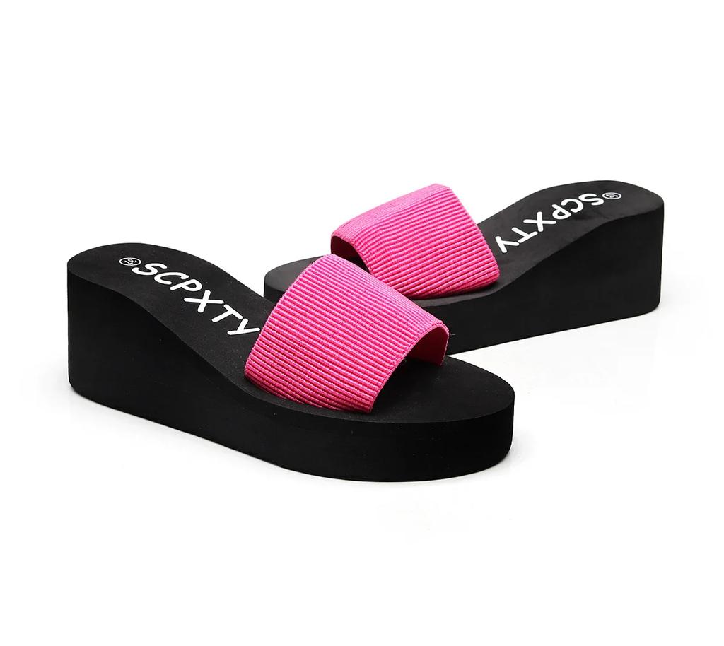 Fashion Women's Slippers Summer Printting Cute Bear Indoor Bathroom Anti-slip Soft Sole Couple Lightness Comfortable Men Leisure Shoes
