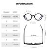 Retro Oval Anti Blue Light Photochromic Reading Glasses For Men Women Diopter +25 To +6 0 High Quality
