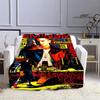 Eminem Hip-hop Singer Printing Blankets Warm Blanket Flannel Blanket Picnic Blanket Blankets for Beds Birthday Gift