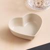 Nordic Style Heart Shape Seasoning Dish Wheat Straw Sushi Seasoning Dish  for Kitchen