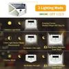 4/8PCS New Solar Lights Outdoor Wall Lamp PIR Motion Sensor 100LED Solar Powered Sunlight Street Light for Garden Courtyard
