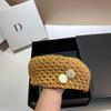 Summer Crochet Hollow Beret Internet Celebrity Fashionable Button Octagonal Hat Outdoor Simple Versatile Painter Hat Female