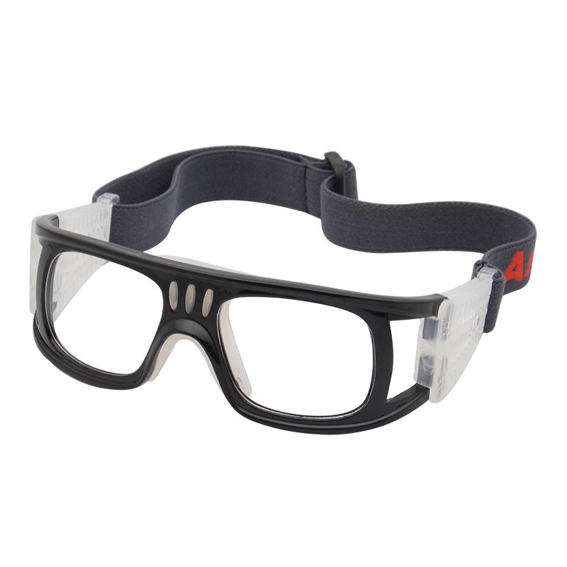 Clear Anlorr Protective Goggles for Basketball Outdoor Football Glasses Basketball Dribbling Glasses чёрный