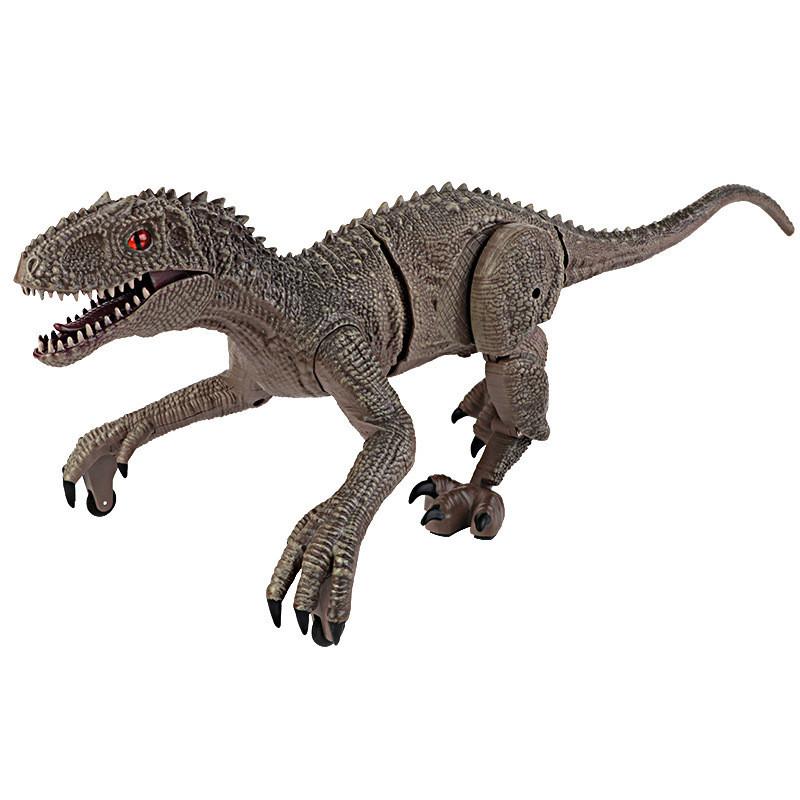 Remote Control Dinosaur Toy Large Realistic Raptor With Spray Function For Boys And Girls Ideal Gift