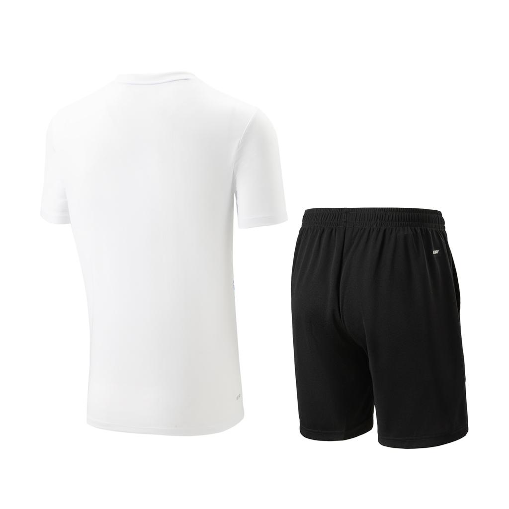 Li Ning Badminton Collection Badminton Jersey Set Unisex Standard White AATV013-2