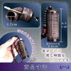 BOLSO Portable Mini Incense Case with Spoon, Ebony Wood Incense Case (Heart Sutra)