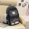 Schoolbag Korean version of the new transparent backpack schoolbag female college style high value ins style fashion large capacity student backpack