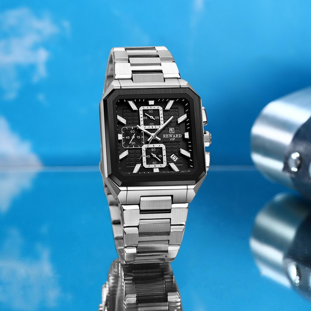 High-End Fashion Business Men'S Automatic Hollow Mechanical Watch Calendar Waterproof Luminous Watch