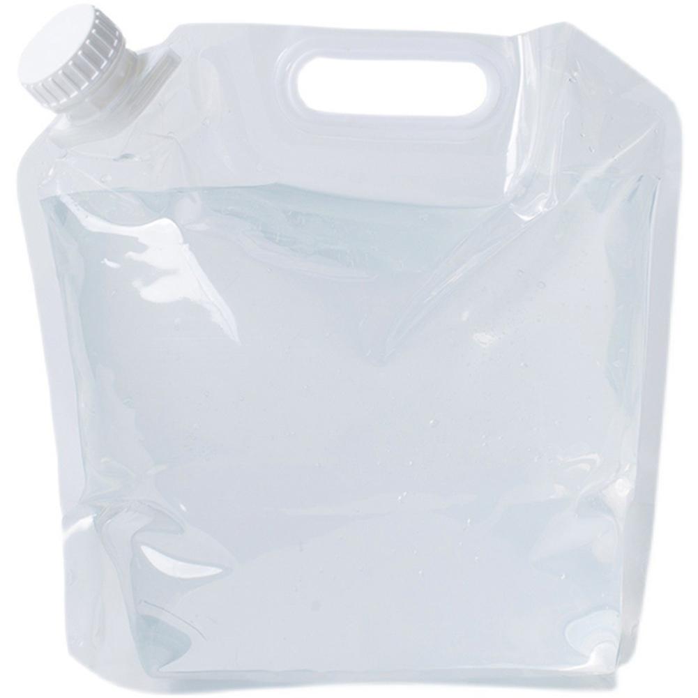 5/10l Portable Folding Water Bags Large Capacity Outdoor Travel Camping Water Container Water Storage Bucket