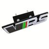 1Pc Metal VRS Logo Emblem VRS Letters Car Front Grille Rear Trunk Emblem Badge Sticker Accessories