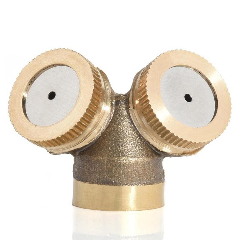 Fine Mist Production Brass Misting Nozzle Robust Design Versatile Applications Effective Cooling For Agricultural Use