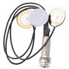Piezo Contact Microphone Pickup 3-in-1 Metal Guitar Picks Guitar Parts Musical Instruments Pickups Guitar Violin Ukulele