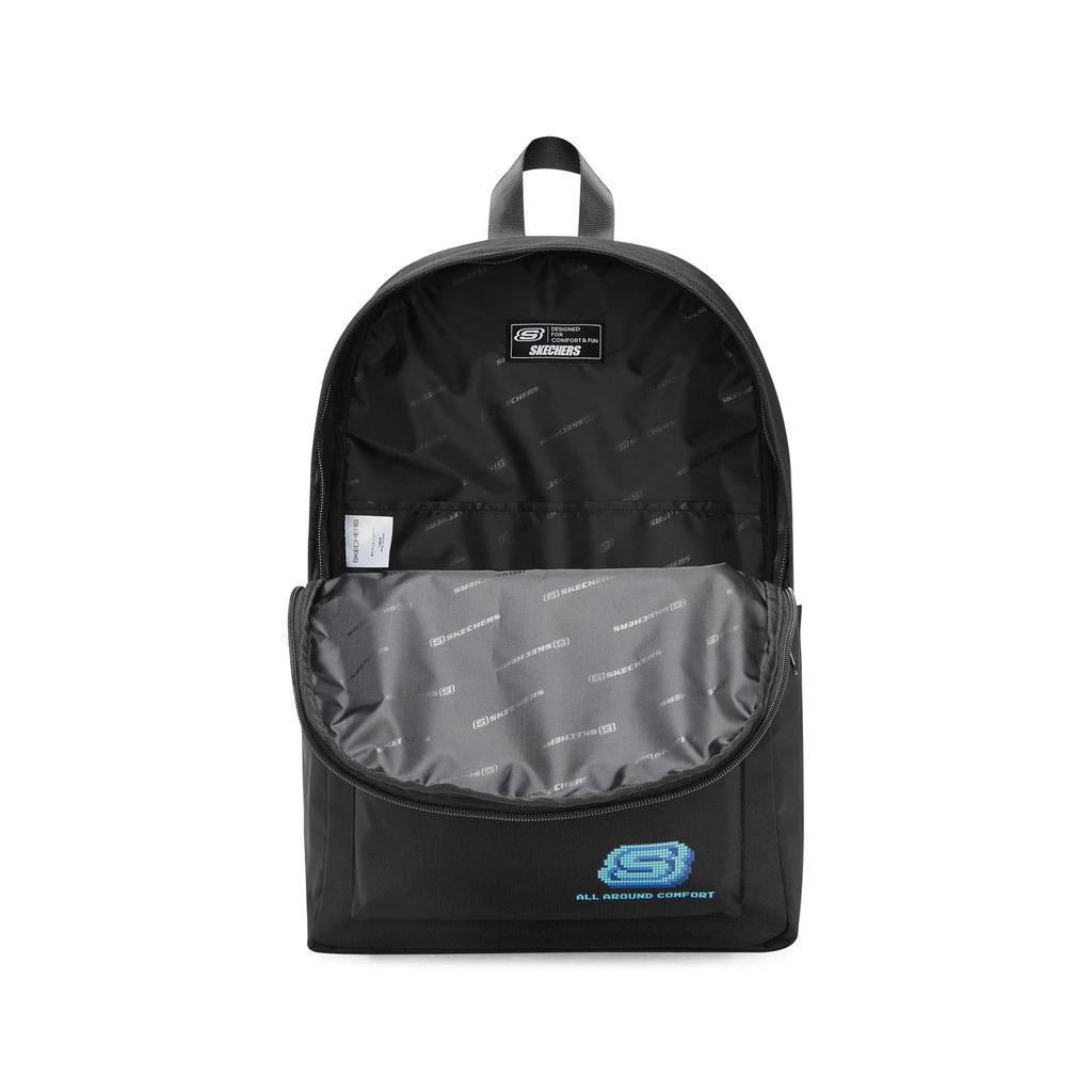 Skechers Fabric Backpack Unisex Carbon Black (Unisex) Backpacks L122U183 0018
