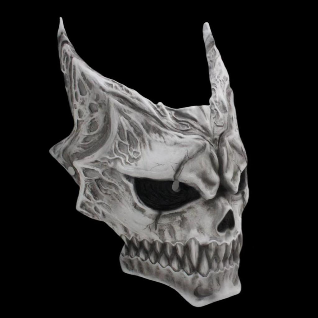Kaiju No Eight Resinmaske mit Kampfbeschädigung für Weihnachts- und Halloweendekoration