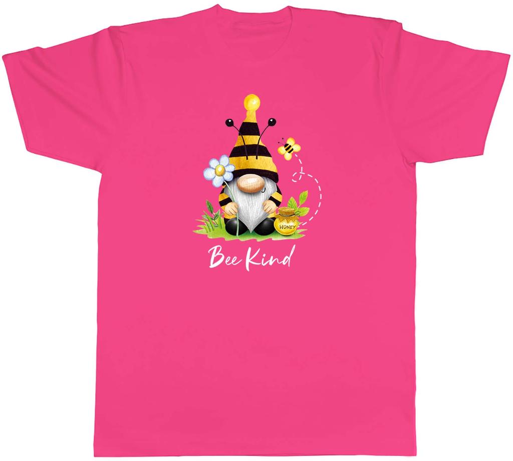 Bee Kind Unisexs TShirt Garden Gonk Gnome Bumblebee Unisex Tee Gift