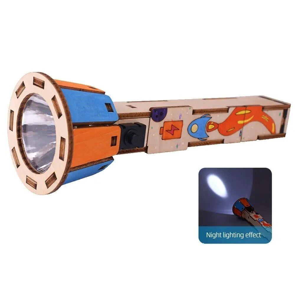 Electrical Components Science Toys Physics Science Technology Set Science Experiments Flashlight