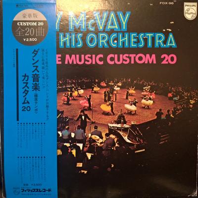 LP Schallplatte RAY MCVAY & SEIN ORCHESTER - Tanzmusik Custom 20 FDX98 PHILIPS Japan Jazz Gebraucht