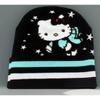 Hllokitty knitted hat cartoon cute kt cat cold hat girls autumn and winter warm cover wool hat