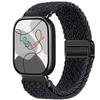 For Redmi Watch 6/5/4 XiaoMi Mi Band 8 Pro Quick Release Magnetic Woven Nylon Band Adjustable Breathable Sport Wristband