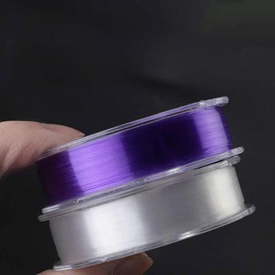 50 M Invisible Strong Tension Non-Rolling Hand Rod Main Line Sub-Line Nylon Fishing Line