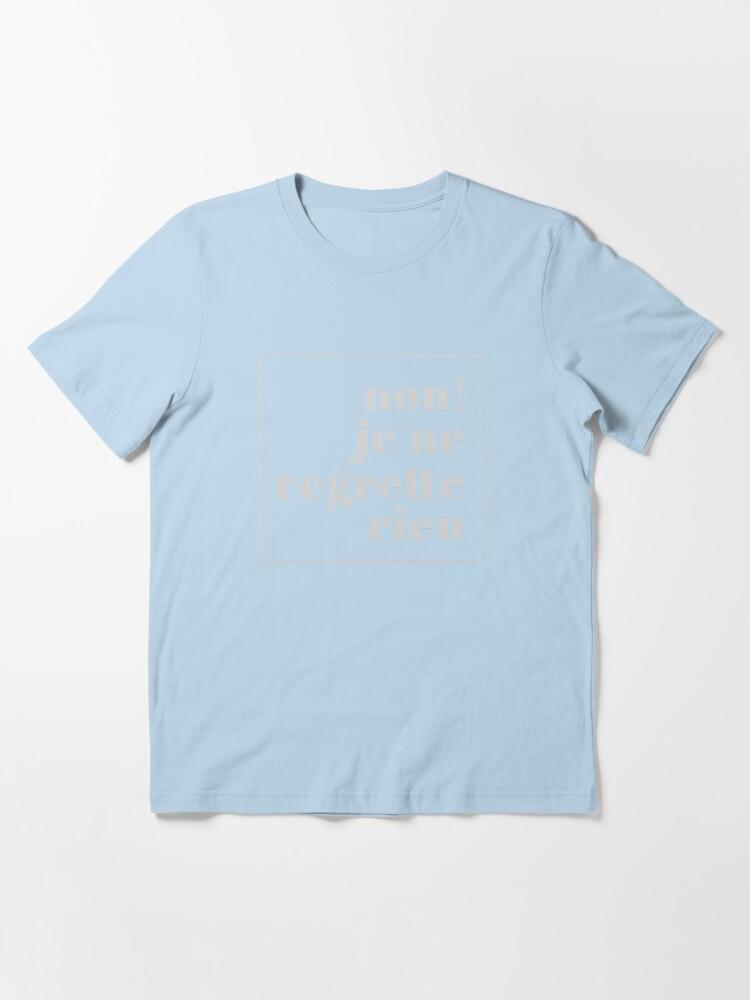 Édith Piaf Non, je ne regrette rien Essential T-Shirt