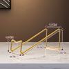 1 Pack Wine Bottle Rack Countertop Wine Bottle Display Rack Wine Storage Rack Simple Home Counter Decoration
