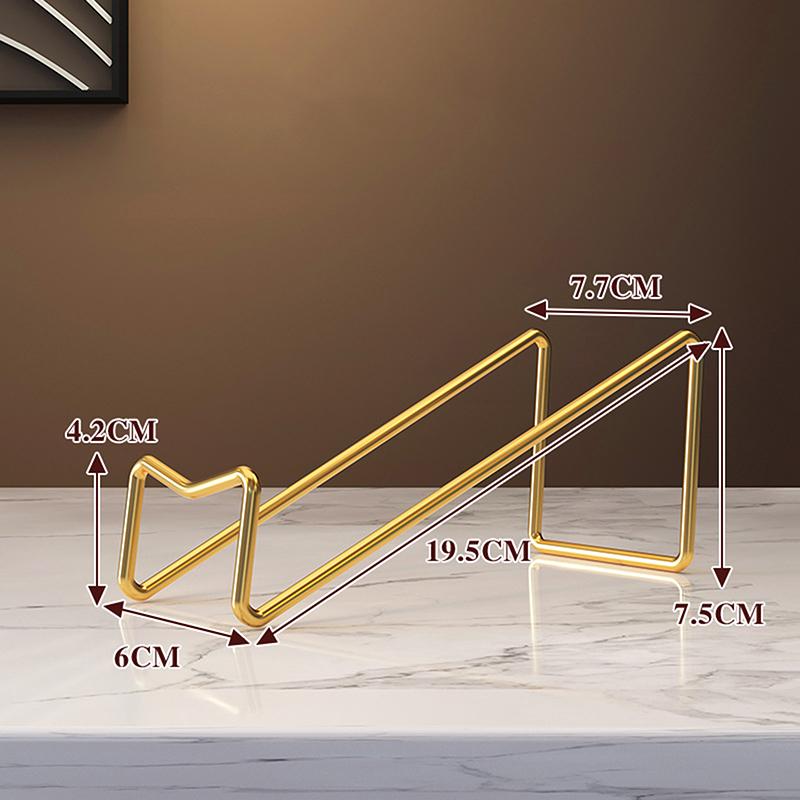 1 Pack Wine Bottle Rack Countertop Wine Bottle Display Rack Wine Storage Rack Simple Home Counter Decoration