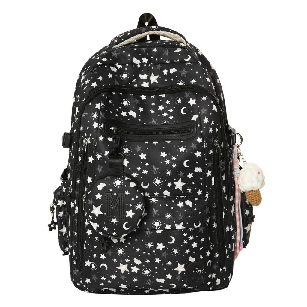 Schoolbag Junior high school students large capacity 1011 new backpack female students high value backpack leisure commuter schoolbag
