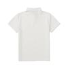 SNOWPEAK Pique Women's Basic Polo T-shirt Off White (S25MWFPS67)