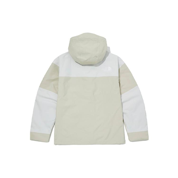 The North Face Waterproof And Windproof Windbreaker Jacket Unisex Khaki NJ2HM09D