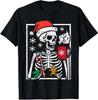 Christmas Skeleton Hot Chocolate Xmas Men Women T-Shirt