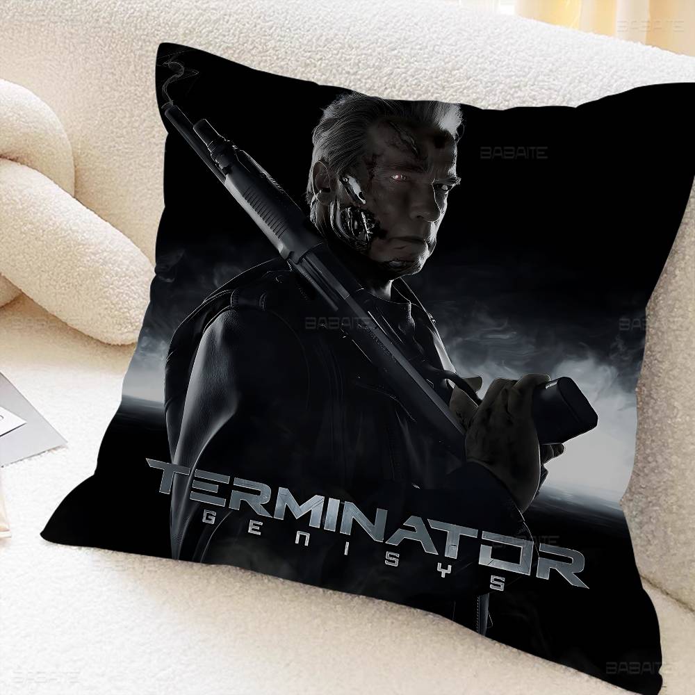 Movie T-TERMINATOR Pillow Cover Sofa Cushion Cover Home Room Decoration Children Gift