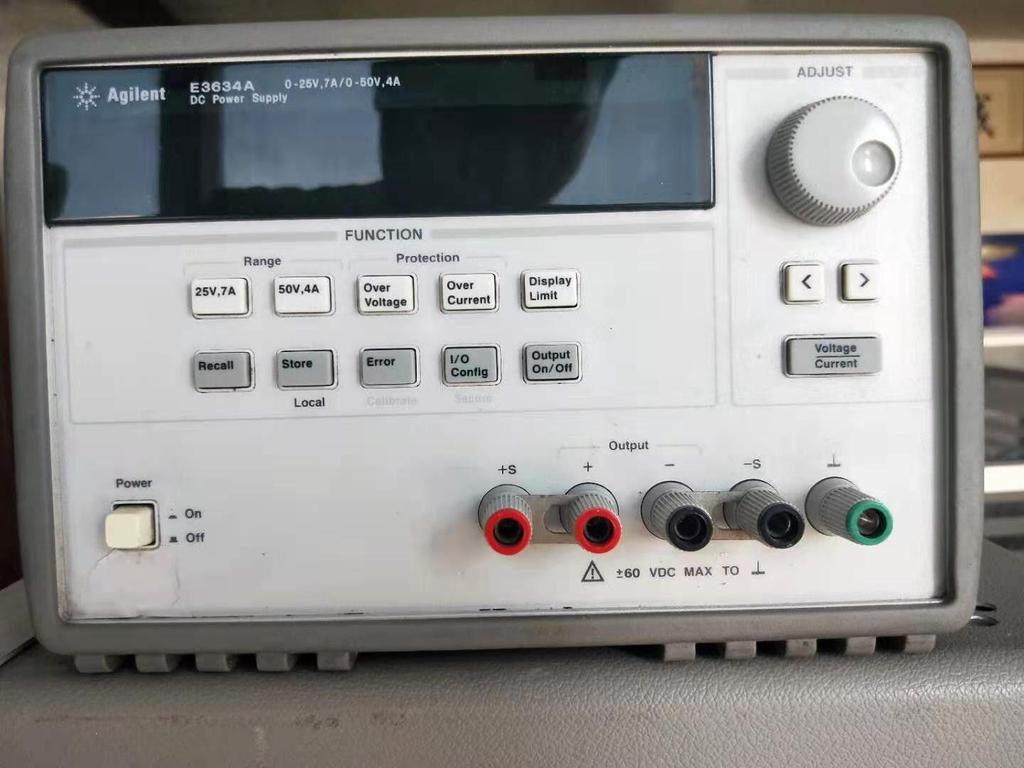 Available: Agilent E3634A, E3646A, E3632A, E3631A DC Power Supplies