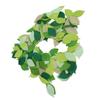 200Pcs Artificial Green Leaves High Simulation Exquisite Details Various Colors Simulation Green