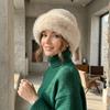 Solid Color Winter Hat Plush Fisherman Hat New Berets  Outdoor