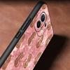 Phone Case For Xiaomi Mi 15 14 13 12 11 Lite 14T 13T 12T 11T Pro Poco X7 X6 X5 X3 Pro F6 F5 F4 Cover Fashion Gold Pink Marble