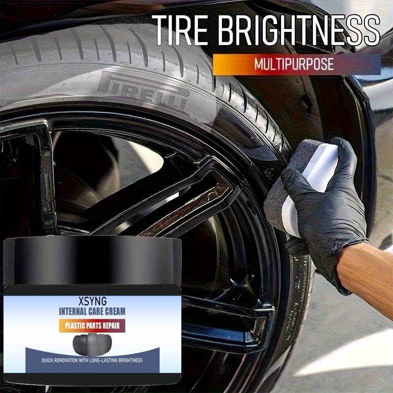 Automotive interior/plastic refurbishment wax, tire protection brightener, anti-aging maintenance glaze, various colors suitable for various models