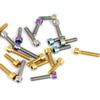 M4x13.5mm/M4x20mm Lightweight Bolt Rust resistant Bolt Colorful Bolt Titanium Alloy Bolts Durable for Fixed Handlebars