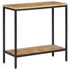 VidaXL Console Table 70x35x70 Cm Solid Raw Mango Wood, End Table, Hallway Tables, Hallway Stand, Table 374070