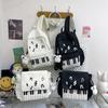 Schoolbag New Schoolbag Female Junior High School Student Simple High School Girl Personality Piano Backpack College Student Commuter Backpack