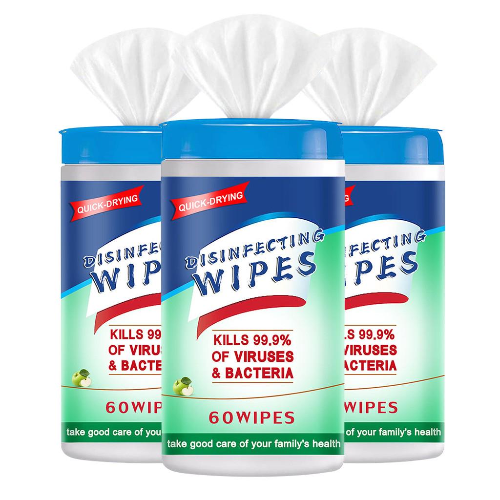 Buy Disinfecting Wipes Bulk Hand Wipes 60PC/Bucket Travel Size Portable