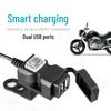Pedal de Motocicleta Elétrica Carregador de Celular USB e Suporte com Interruptor - À Prova d'Água e Multifuncional