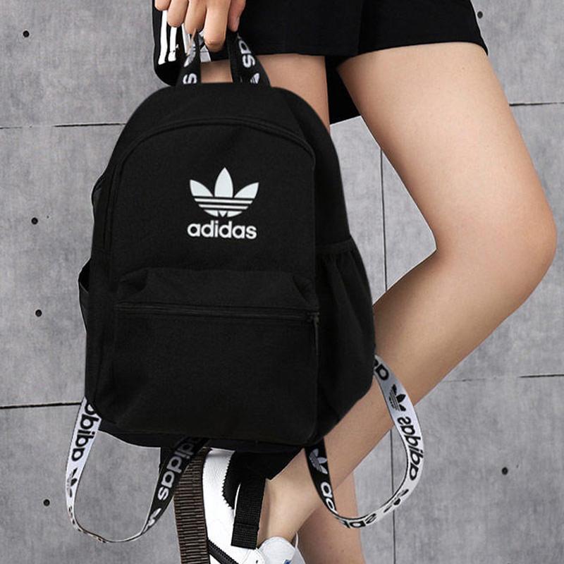 Adidas Originals Polyester Backpack Regular Unisex Pure Black Adidas H37065