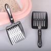 Large Stainless Steel Fine-Hole Cat Litter Scoop & Reptile Poop Shovel